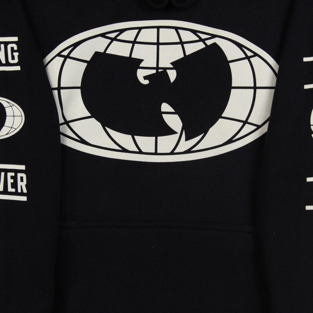 Wu Globe Hoodie Navy and White