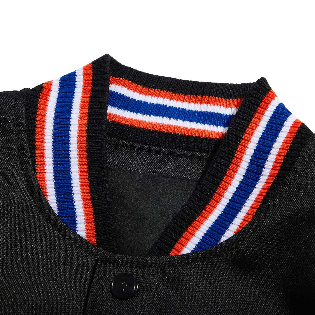 All-City Jacket Black and Orange