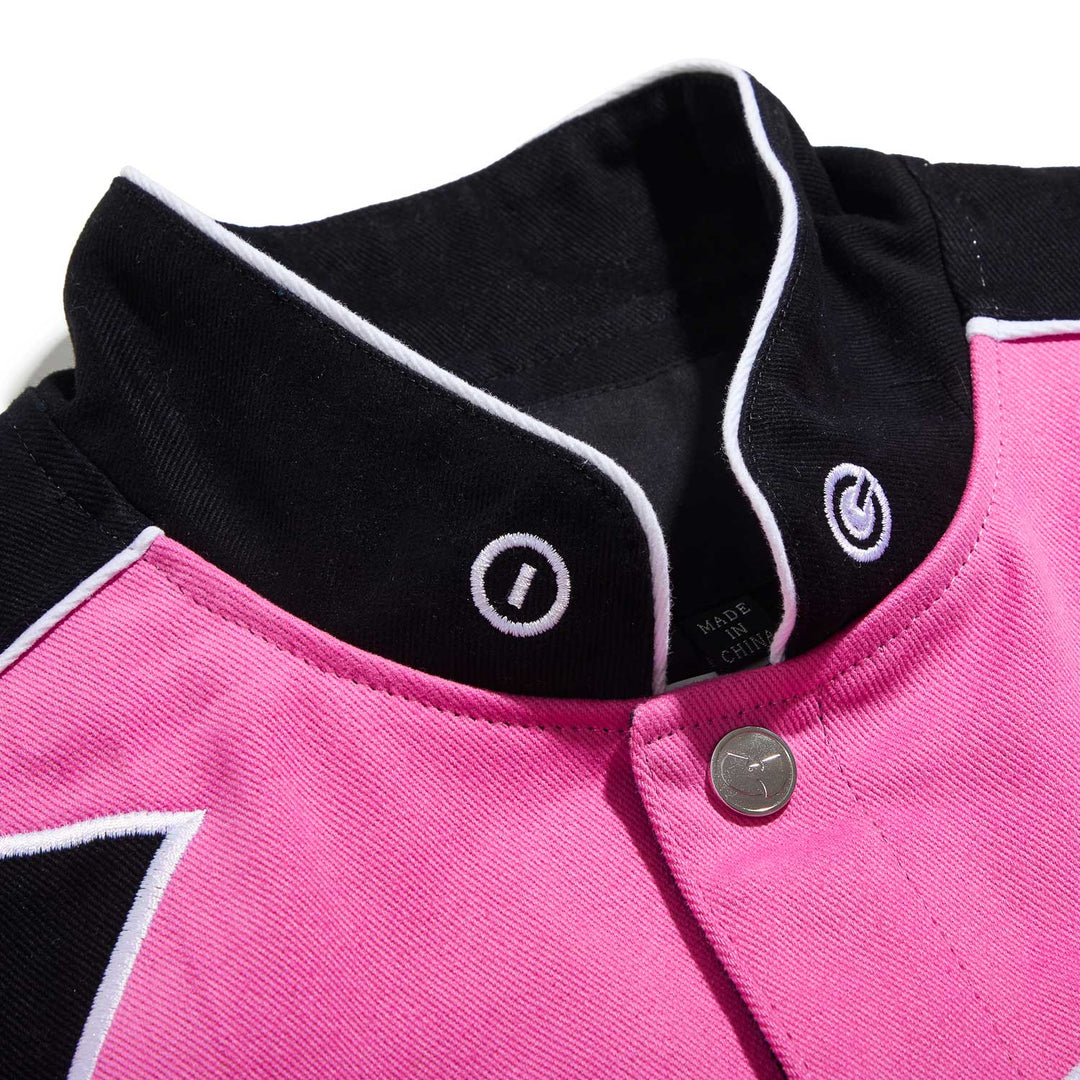 Souvenir Jacket Black & Pink