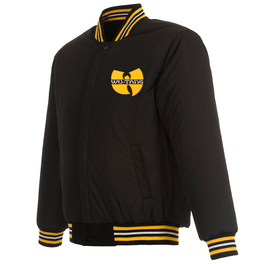 WU Classic Logo Reversible Wool Varsity Jacket