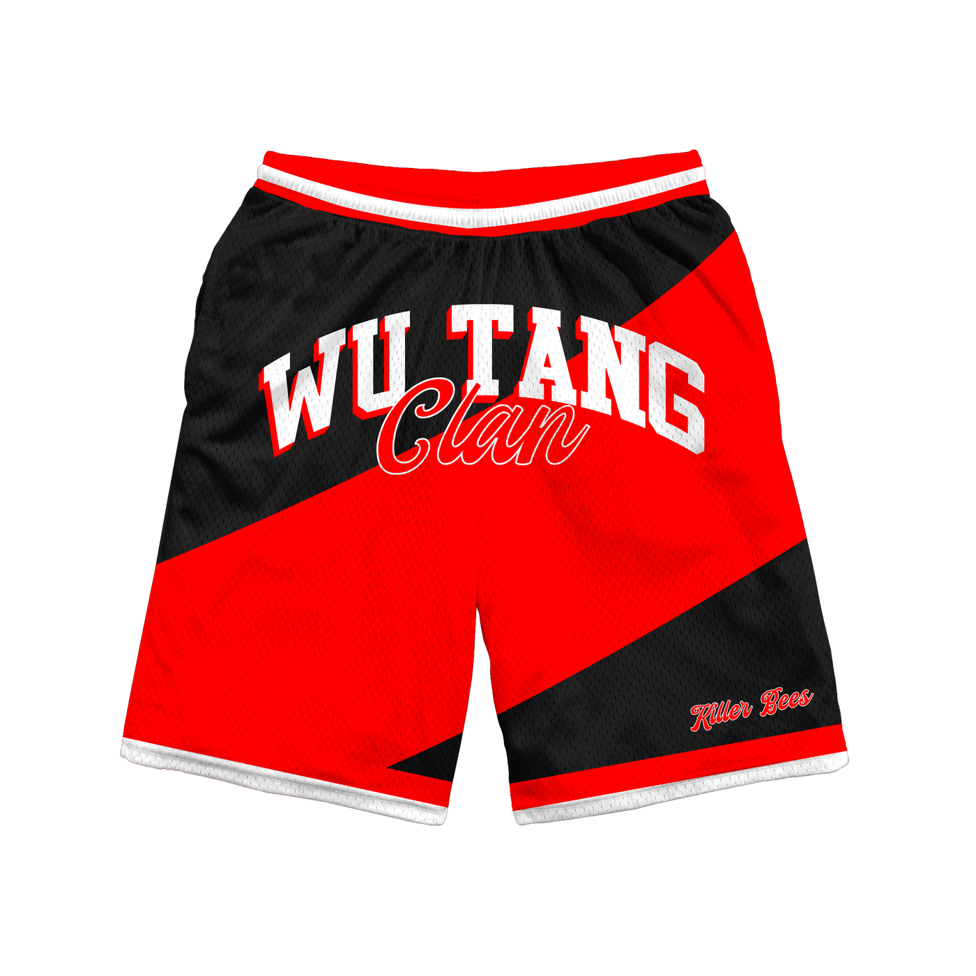 Wu Stripe Shorts - Red