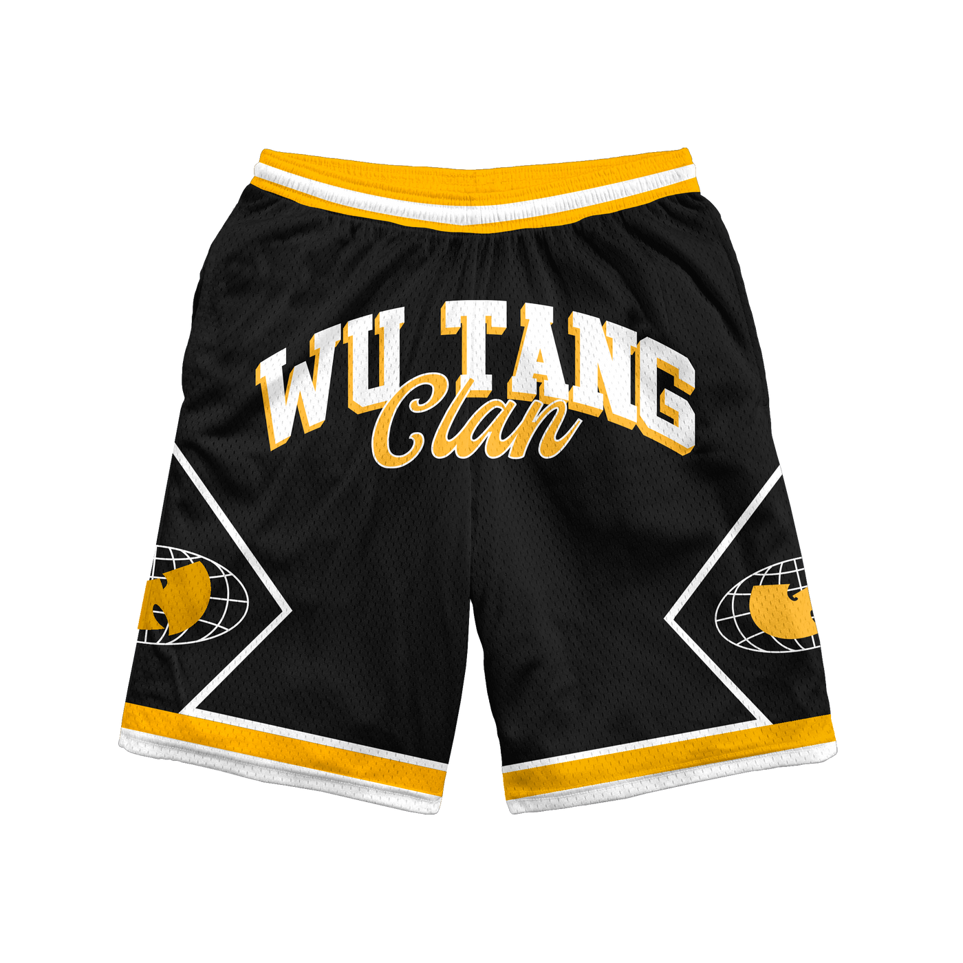Wu Diamond Shorts - Yellow
