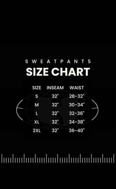 Wu-Tang Sweatpants - Black and White